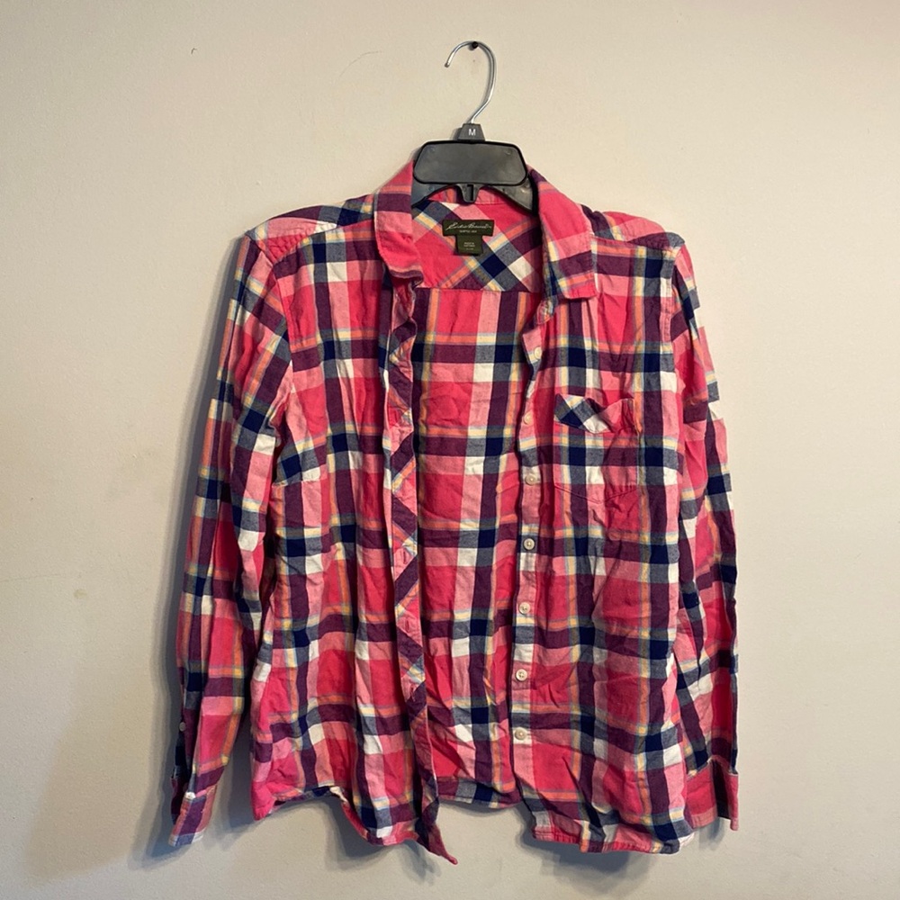 Pink Plaid Flannel - Picture 2 of 6